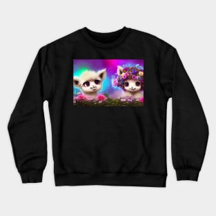 Llama Fairies Crewneck Sweatshirt